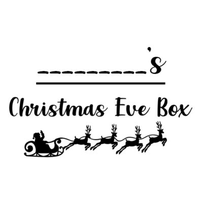 Christmas Eve Box Label – The Label Lady