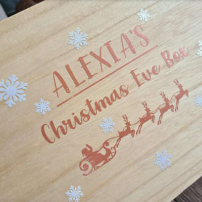 Christmas Eve Box Label – The Label Lady